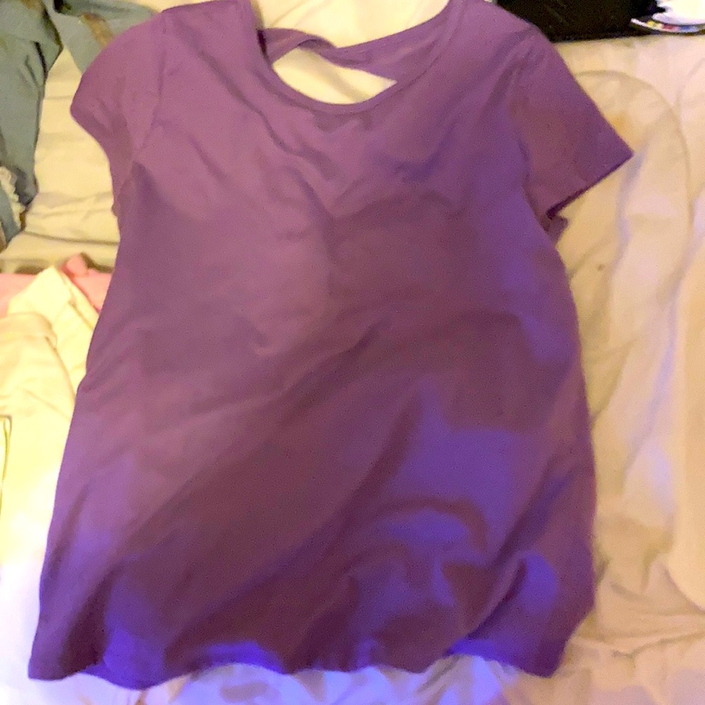 Purple shirt